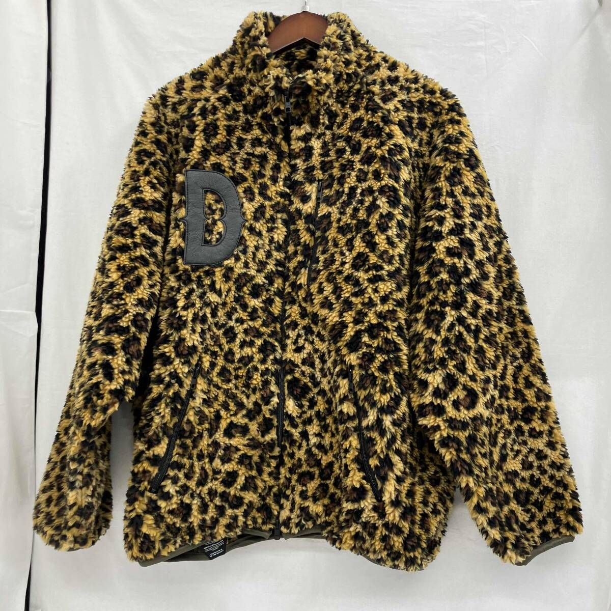 DENHAM/フリース/ナカメマン／21AM／レオパード柄／サイズ L／1110121