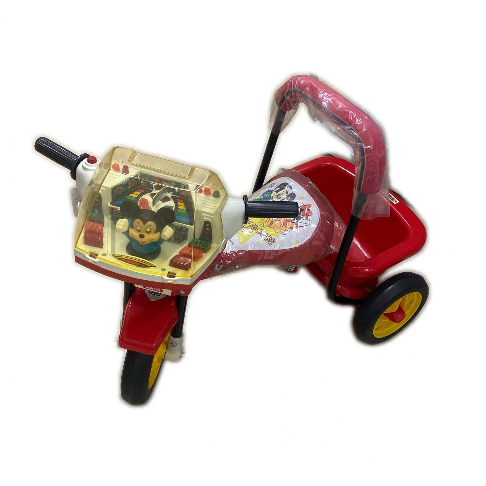 美品　ミッキー三輪車 三輪車 ミッキースペース1号DX ミッキーマウス 853478 おもちゃ・玩具