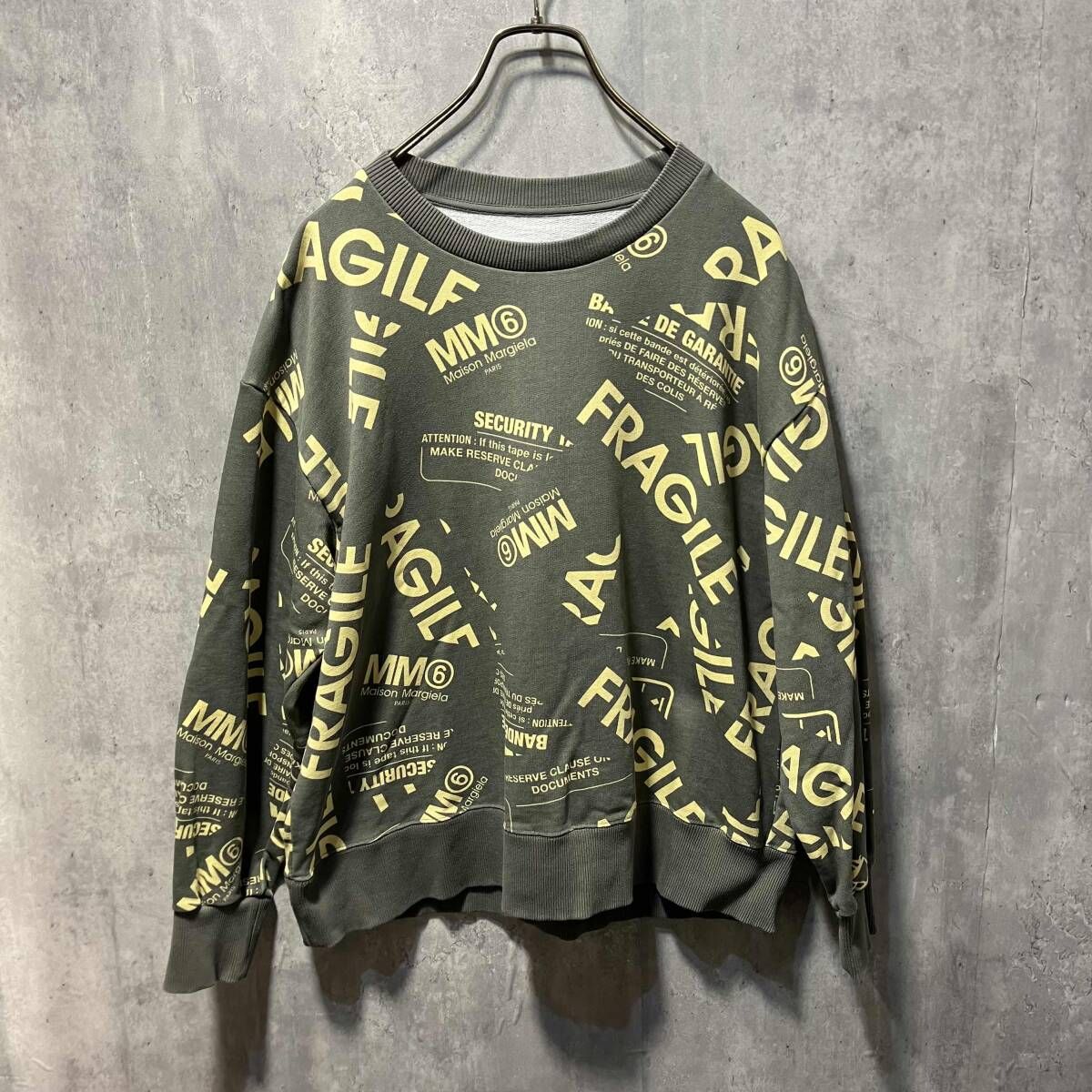 MM 6 マルチロゴスウェットシャツ サイズ14 柄 エムエムシックス