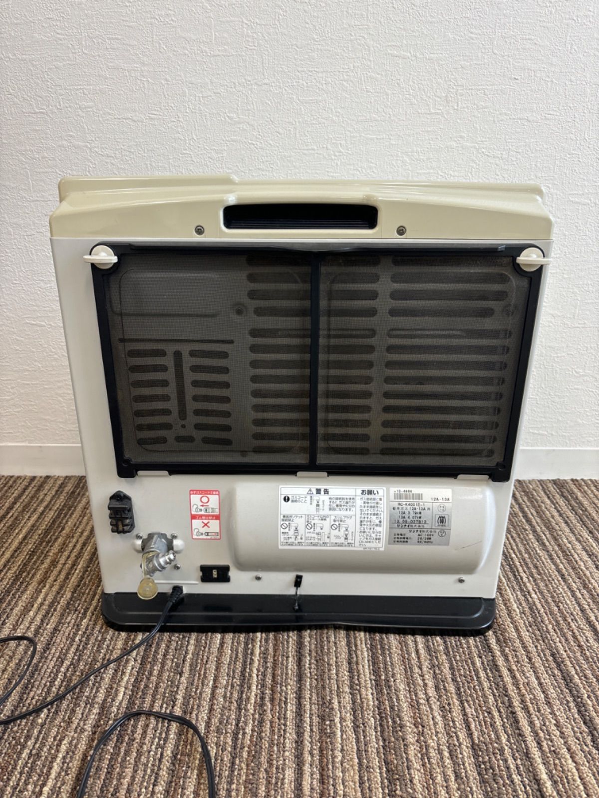 リンナイ RC-K4001E-1 ガスファンヒーター - メルカリ