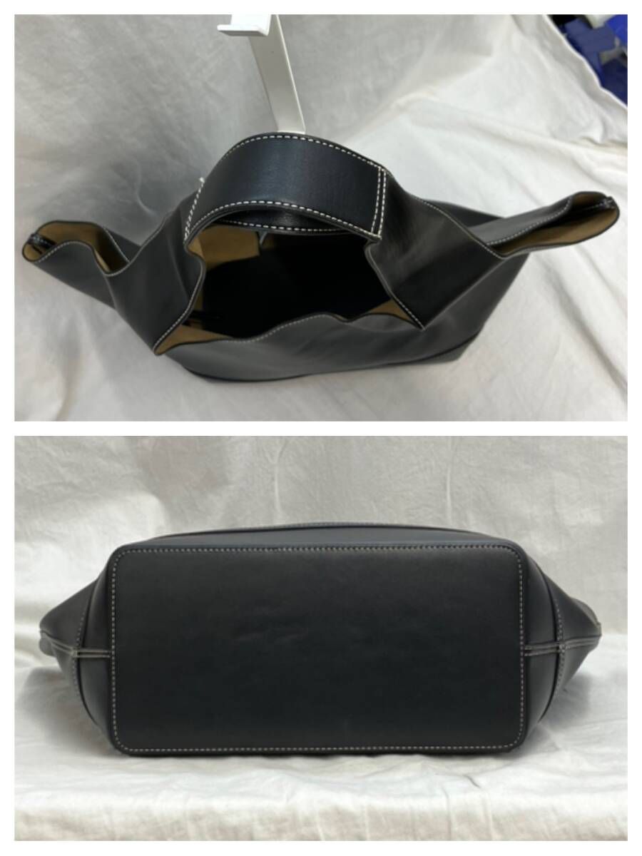 保存袋付] VASIC ヴァジック MASK テラコッタ トートバッグ ブラック