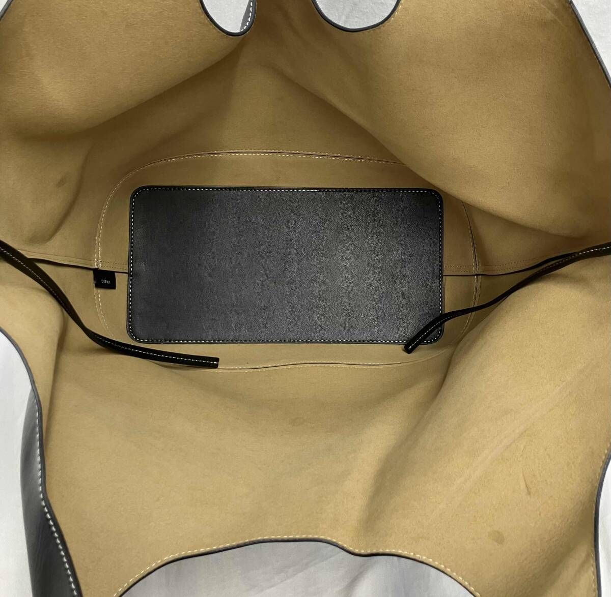 保存袋付] VASIC ヴァジック MASK テラコッタ トートバッグ ブラック