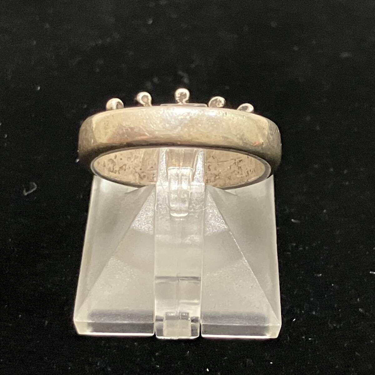 STUSSY TRIBE silver クラウン ステューシートライブ