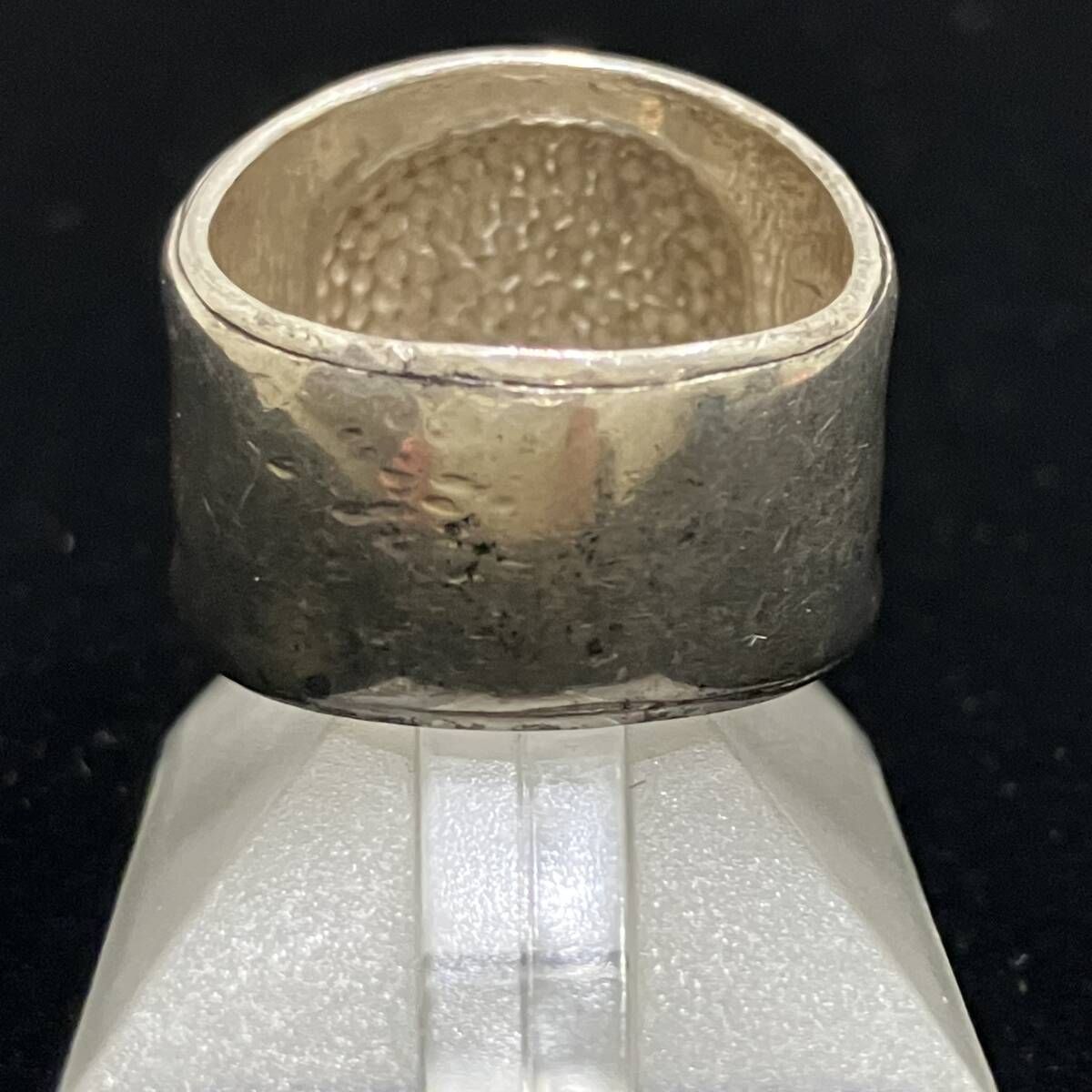 Stussy 印台リング シルバー 17 5号 ステューシー