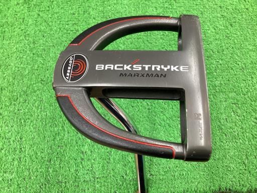 【】 オデッセイ BACK STRYKE MARXMAN 33インチ パター PT スチール (フレックスその他) メンズ 男性用 右利き 右用 Cランク ゴルフクラブ