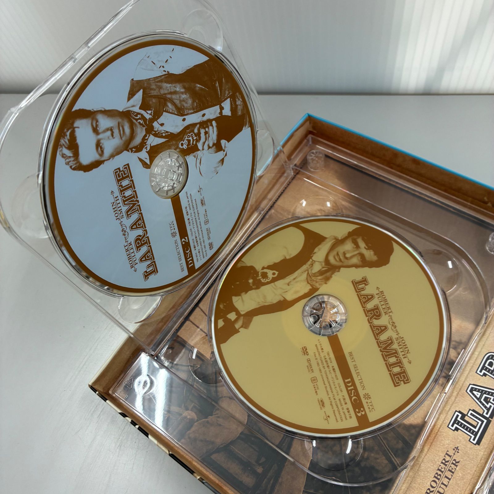 DVD box ララミー牧場　ディスク6枚組 美品】ララミー牧場〈6枚組〉❤️DVD 即購入可能の通販 by らむ's shop