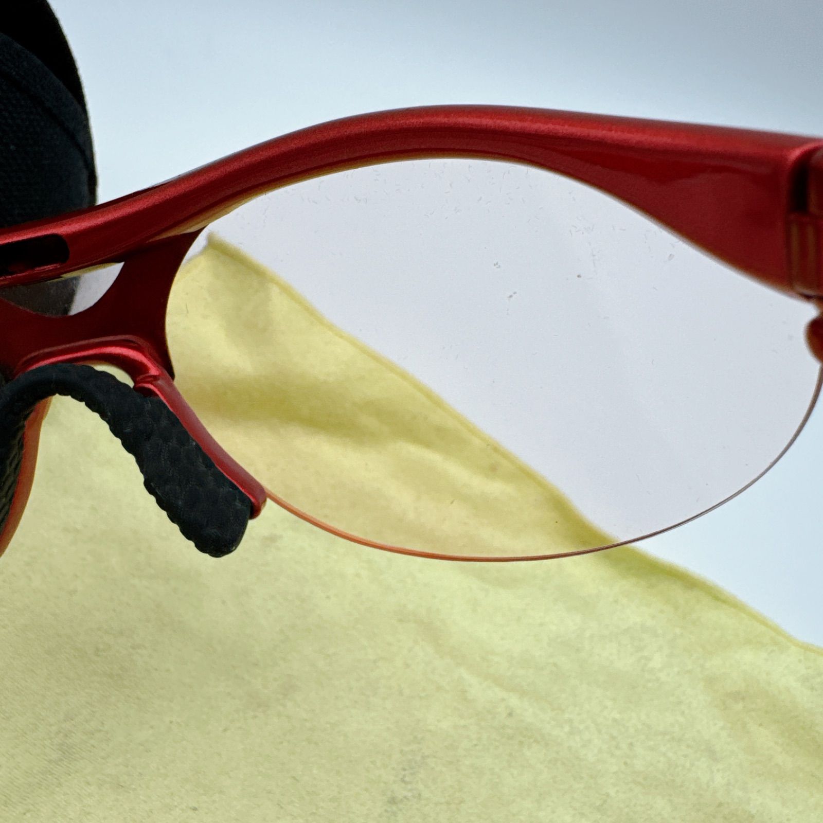 BRIKO SPRINTER1 スポーツサングラス レッド イタリア製 軽量モデル