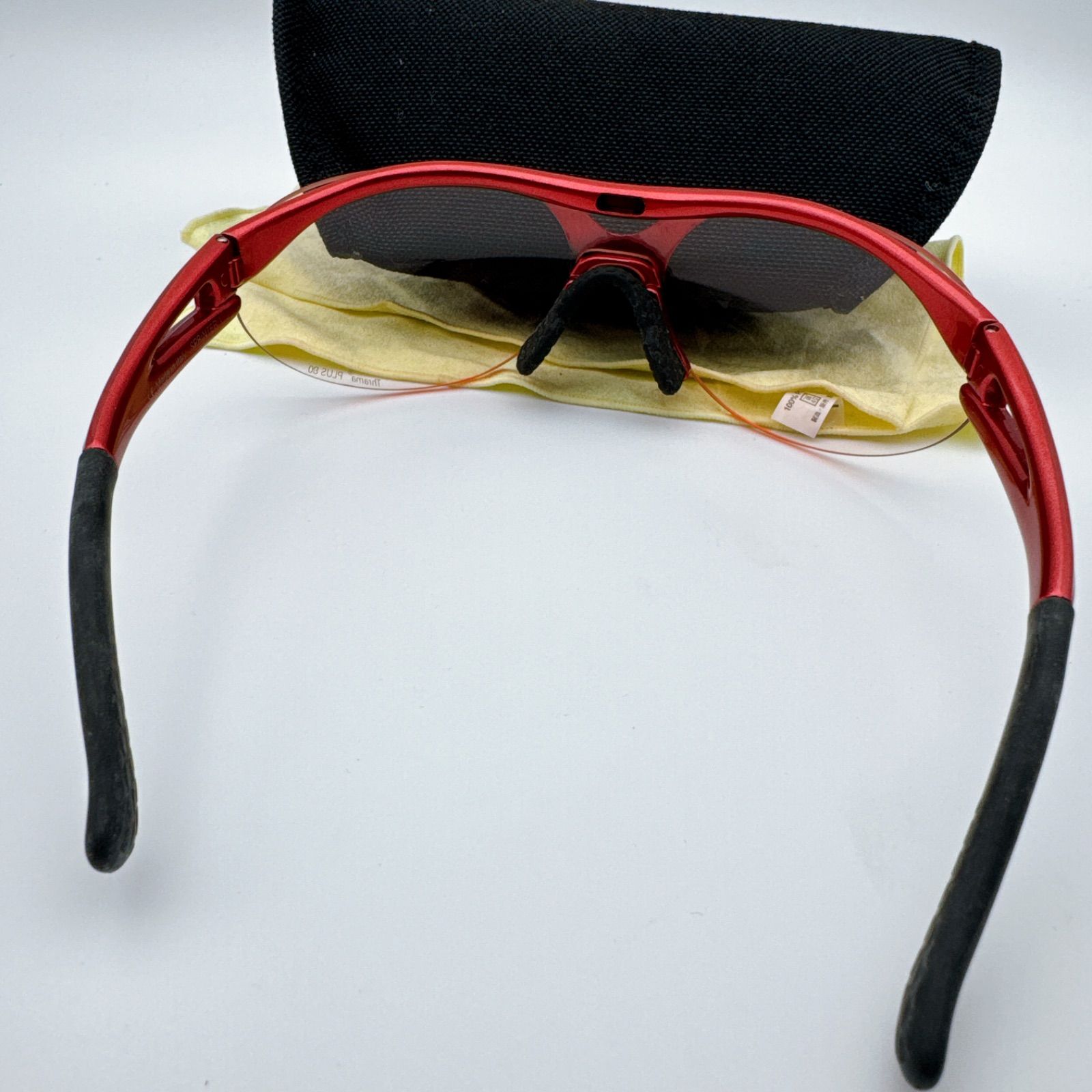 BRIKO SPRINTER1 スポーツサングラス レッド イタリア製 軽量モデル