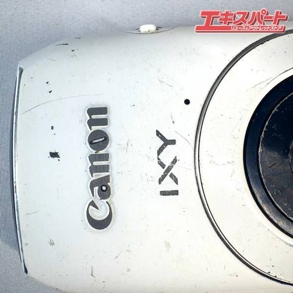 通電OK【ジャンク】Canon IXY 30S PC1473 ホワイト 通電OK【ジャンク