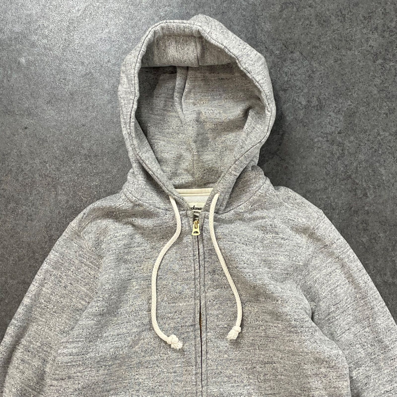 日本製 Jackman GG Sweat Zip Parka Hoodie ジャックマン スウェット 