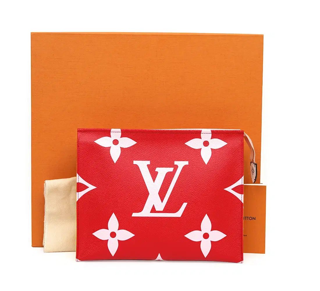 ブランド ルイヴィトン ジャイアント モノグラム トイレタリー モノクラッチ M 67692