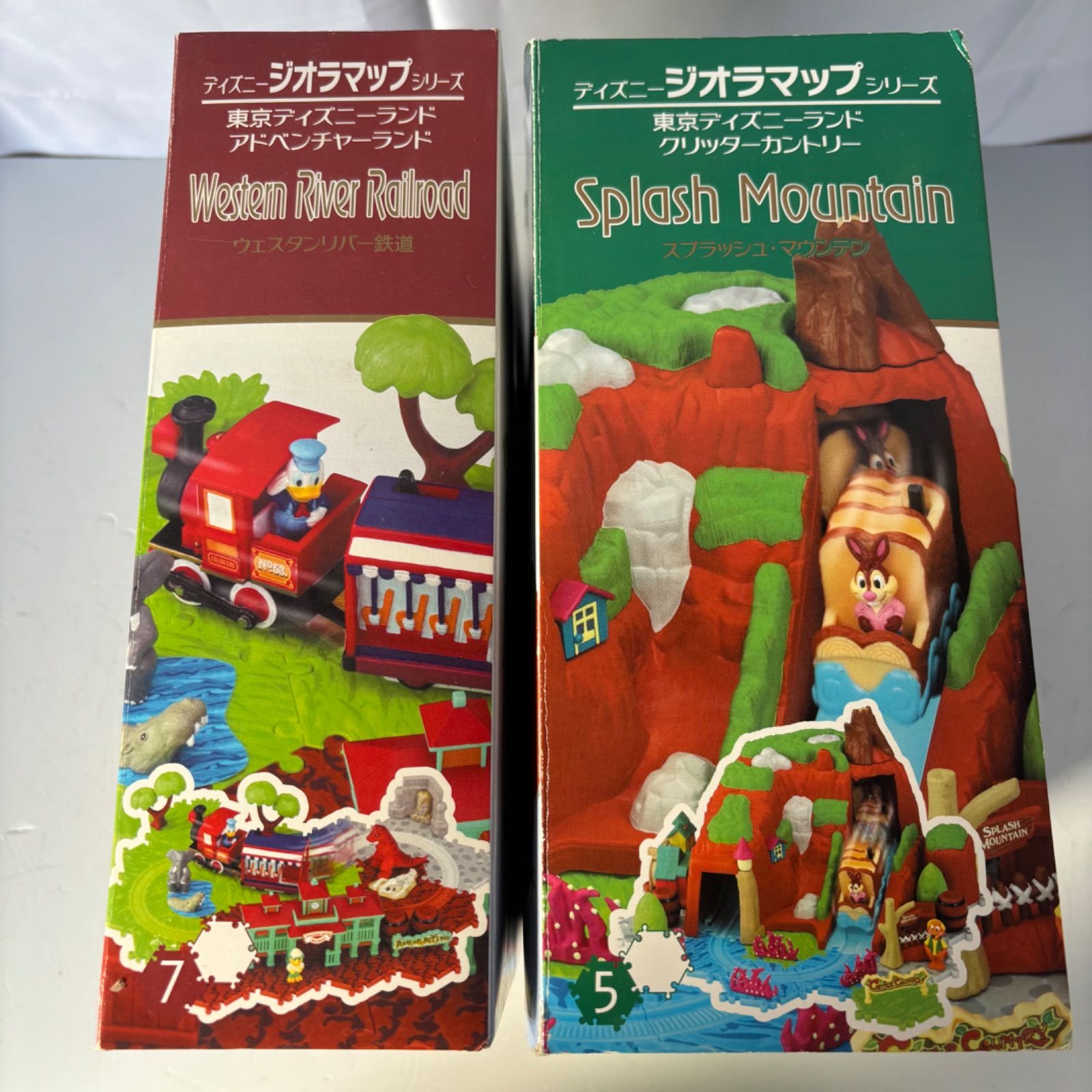 東京ディズニーランド ジオラママップシリーズ 7種セット