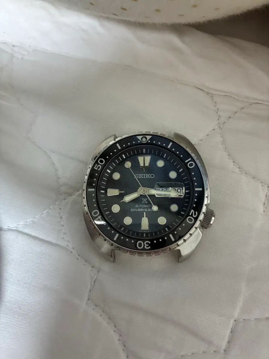  セイコー キングタートル DARK MANTA RAY SRPH77 長袖シャツ 自動巻き時計 腕時計(アナログ)