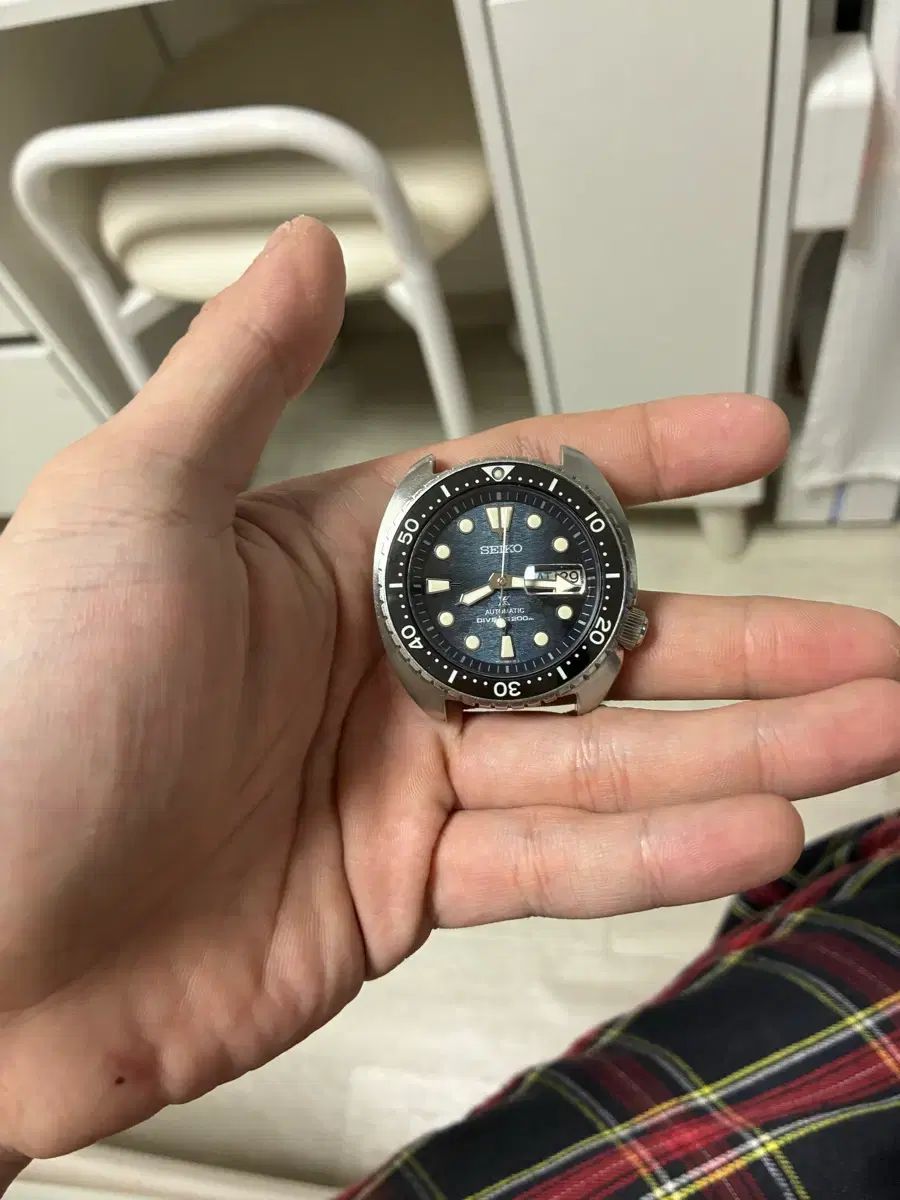 セイコー キングタートル DARK MANTA RAY SRPH77