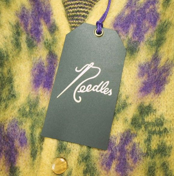 新品 Needles ニードルス 23AW 日本製 Mohair Cardigan - Flower