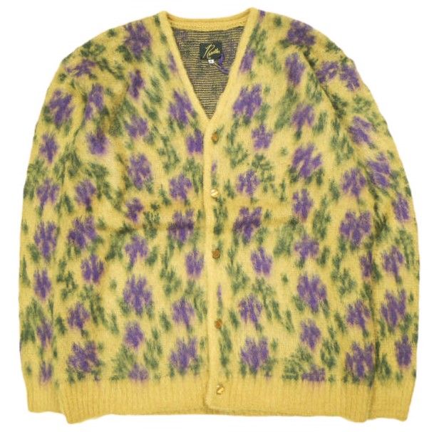 新品 Needles ニードルス 23AW 日本製 Mohair Cardigan - Flower