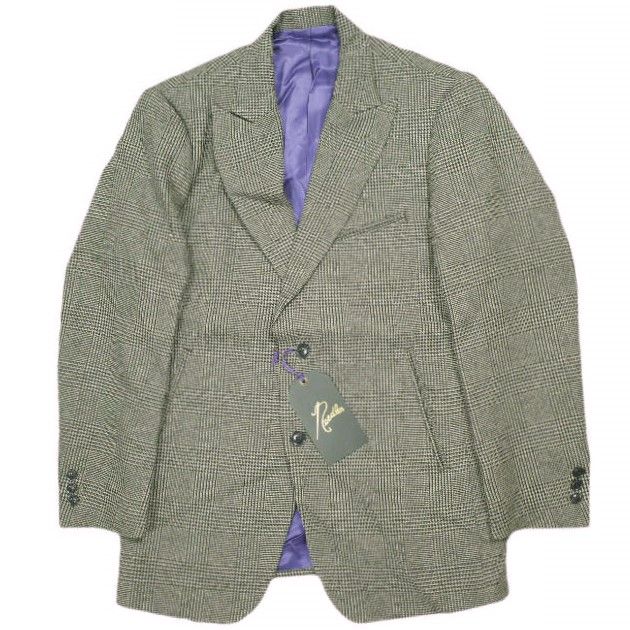 新品 Needles ニードルス 23AW 日本製 Peaked Lapel 2B Jacket - Glen