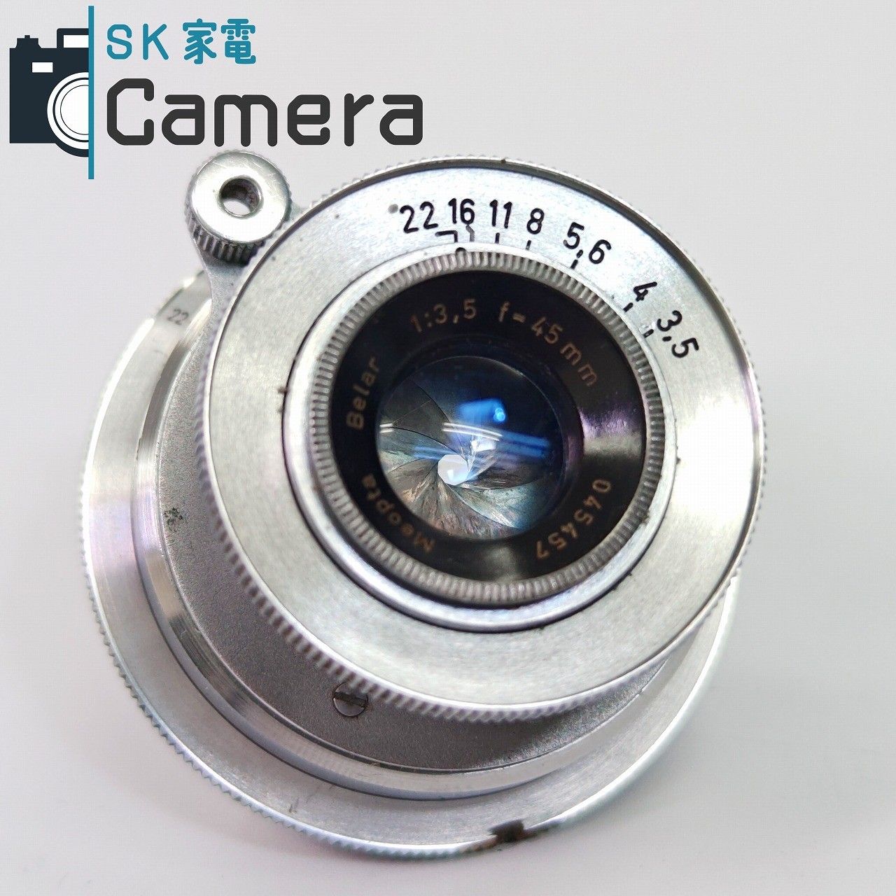 中古】 Opema meopta Belar 45mm F3.5 オペマ MADE IN CZECHOSLOVAKIA