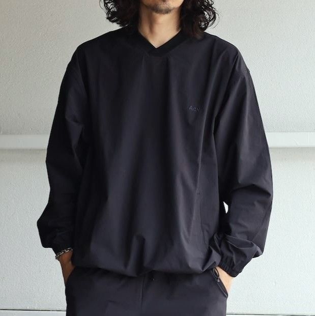 新品 Acy エイシー 24SS PULLOVER SHIRTS V2 プルオーバーシャツ ACY-24SS-001 3(XL) L.BLACK MIN-NANO ミンナノ トップス 新品 Acy エイシー 24SS PULLOVER SHIRTS V2 プルオーバーシャツ ACY