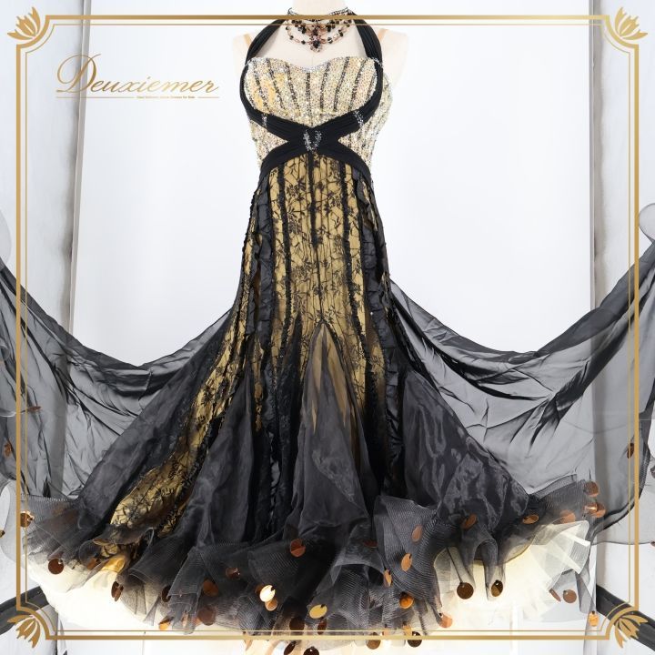 社交ダンス 衣装 サピエル Sapiel スタンダード ドレス スタンダード