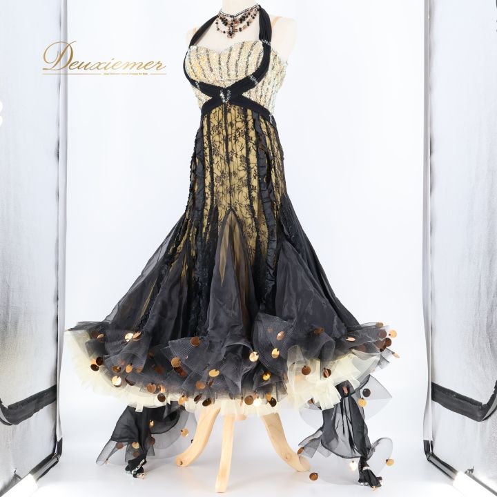 社交ダンス 衣装 サピエル Sapiel スタンダード ドレス スタンダード