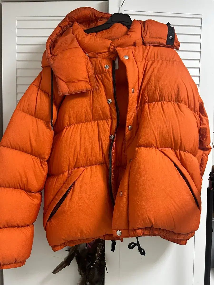 ダントン Danton ダウン オレンジ M