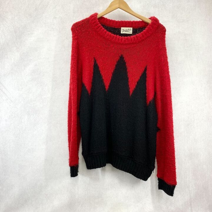 TENDERLOIN テンダーロイン モヘア ニット クルーネック セーター