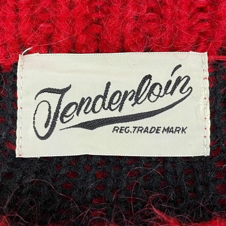 TENDERLOIN テンダーロイン モヘア ニット クルーネック セーター