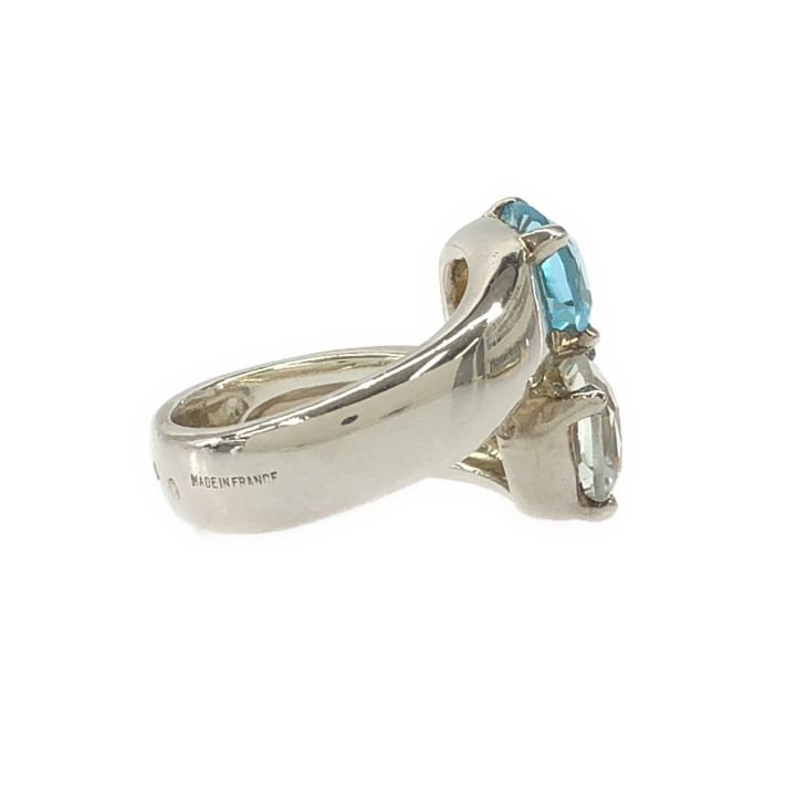 HERMES (エルメス) ⑤ Toi et Moiストーンリング レディース シルバー