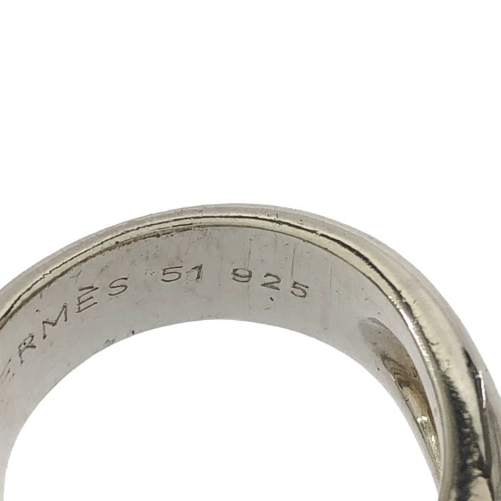 HERMES (エルメス) ⑤ Toi et Moiストーンリング レディース シルバー