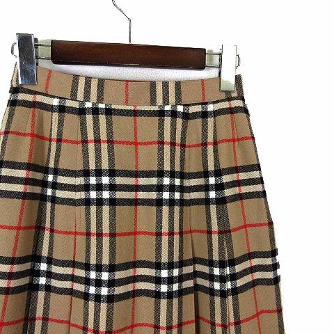 バーバリー BURBERRY ヴィンテージ スカート ロングスカート タック