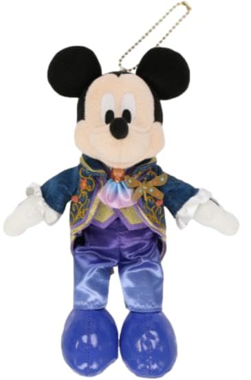 ディズニーシー　ファンタジースプリングス　ぬいぐるみバッジ 東京ディズニーシー「ファンタジースプリングス」ロゴ入りグッズ