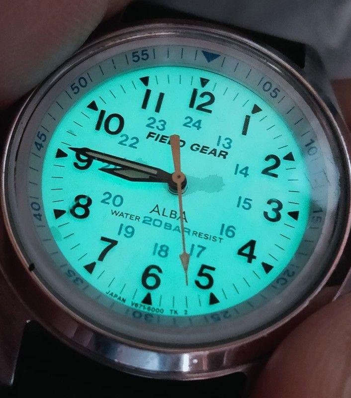 セイコー SEIKO アルバ ALBA フィールドギア FIELD GEAR 80年代