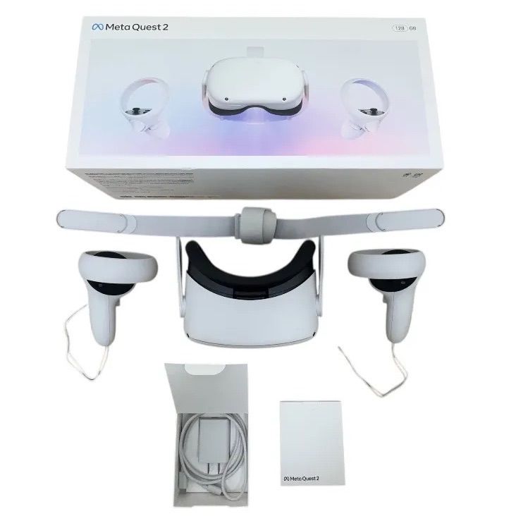 MetaQuest2 メタクエスト2 VR 動作確認済 128GB スタンド ヘッドセット
