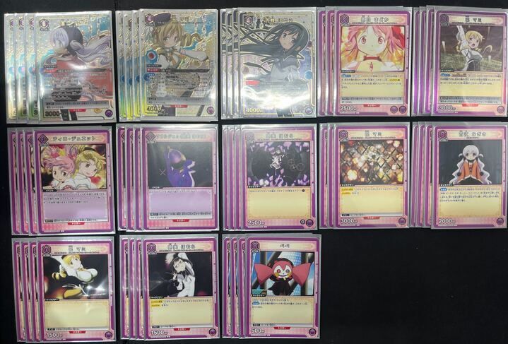 デッキ 紫ピュエラ マギ ホーリー クインテット UNIONARENA ユニオンアリーナ