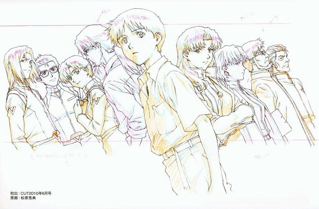 グラウンドワークス「ヱヴァンゲリヲン新劇場版:破 アニメーション原画