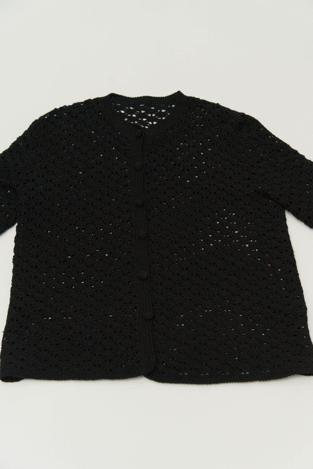 ハンドメイド 透かし編み