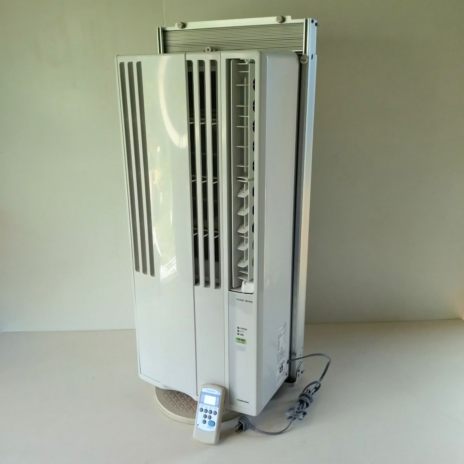 CORONA【CW-16A】コロナ 窓用エアコン 冷房専用タイプ 木造4畳、鉄筋6