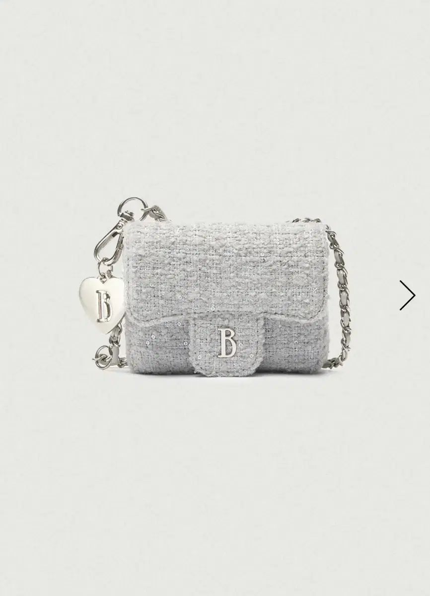 ザ バーネット ツイード チェーン ベルトバッグ ミント