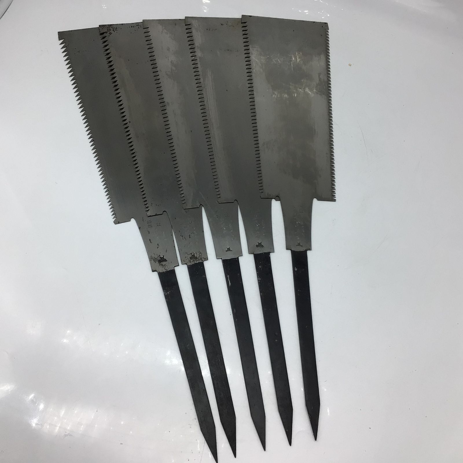 11466 五味伊平 両刃鋸 替刃 セット 270 mm 約9寸 木工用 大工道具 伝統刃物 信州スワ 刃物工具