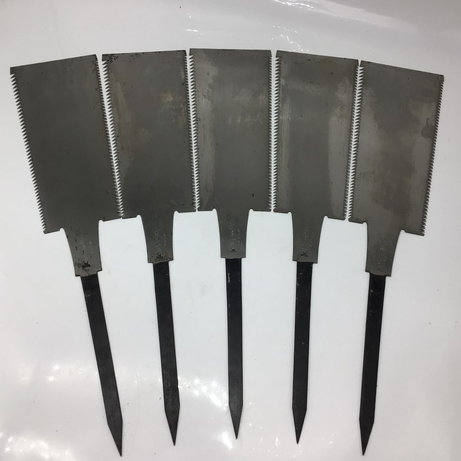 11466 五味伊平 両刃鋸 替刃 セット 270 mm 約9寸 木工用 大工道具 伝統刃物 信州スワ 刃物工具