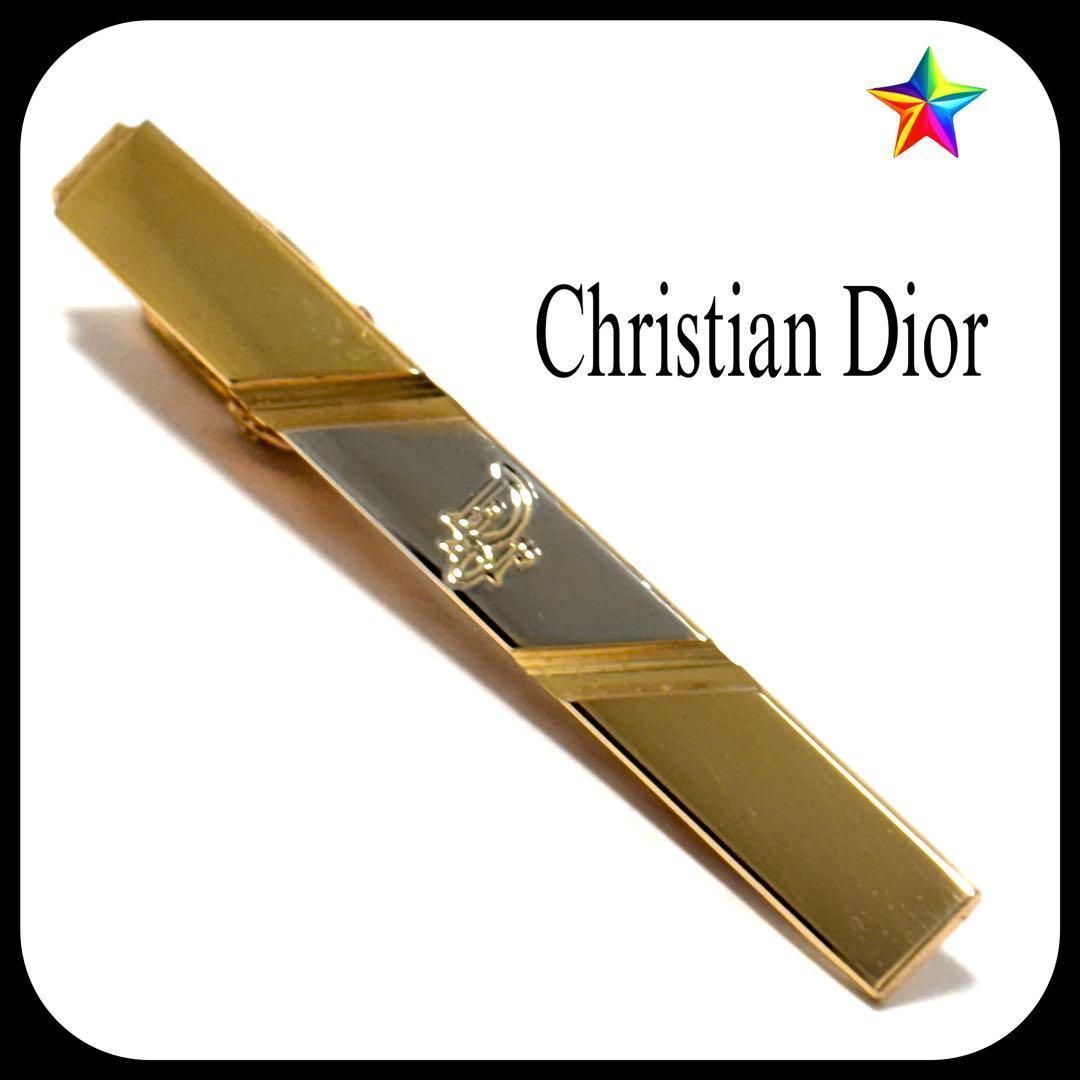 クリスチャンディオール CD ネクタイピン シルバー×ゴールド - メルカリ