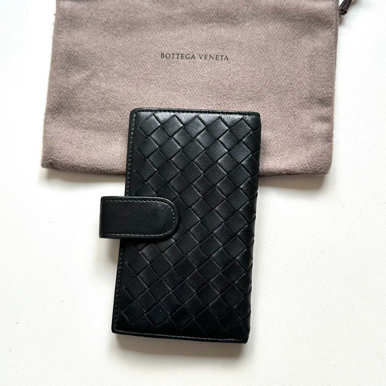 ボッテガヴェネタ BOTTEGA VENETA キーケース イントレチャート ブラック