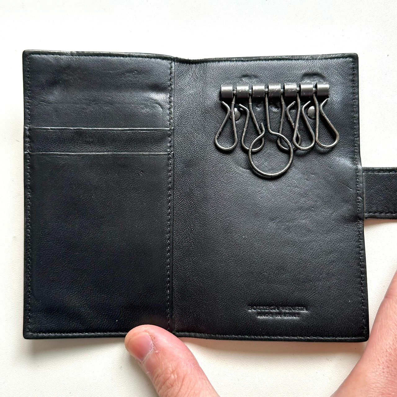 ボッテガヴェネタ BOTTEGA VENETA キーケース イントレチャート