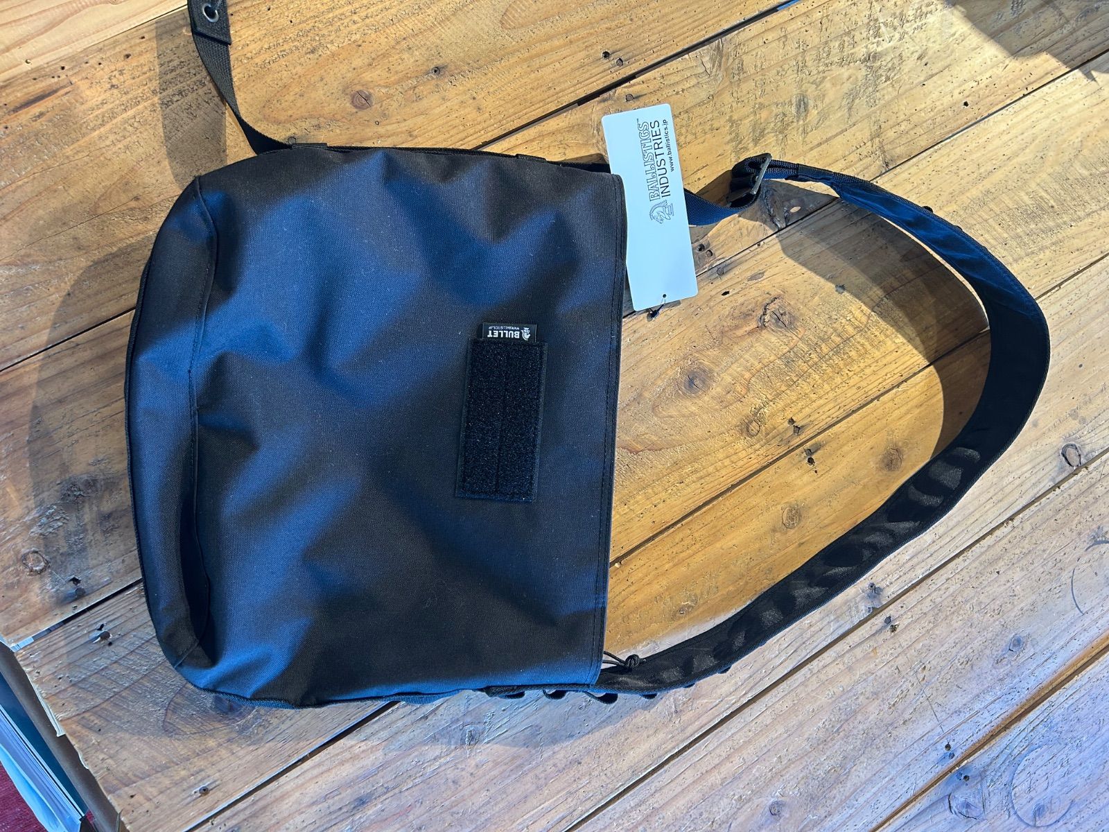 BALLISTICS】 UTILITY ARMY SHOULDER BLACK バリスティクス アーミー