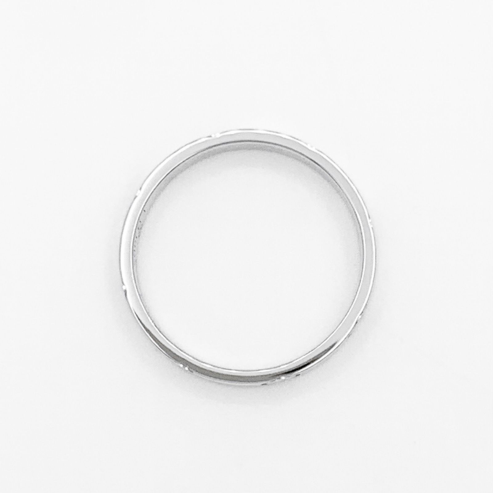 仕上済】カルティエ ミニラブリング Pt 11号 11 51 Pt950 レディース