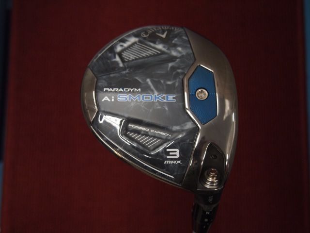 0494 フェアウェイウッド キャロウェイ PARADYM Ai SMOKE MAX Speeder Ⅶ FW 60 リシャフト S 15