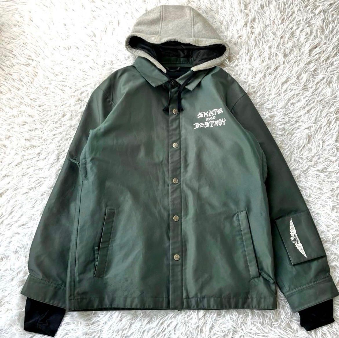 AA HARDWEAR スラッシャー スキーウェアジャケット コーチジャケット