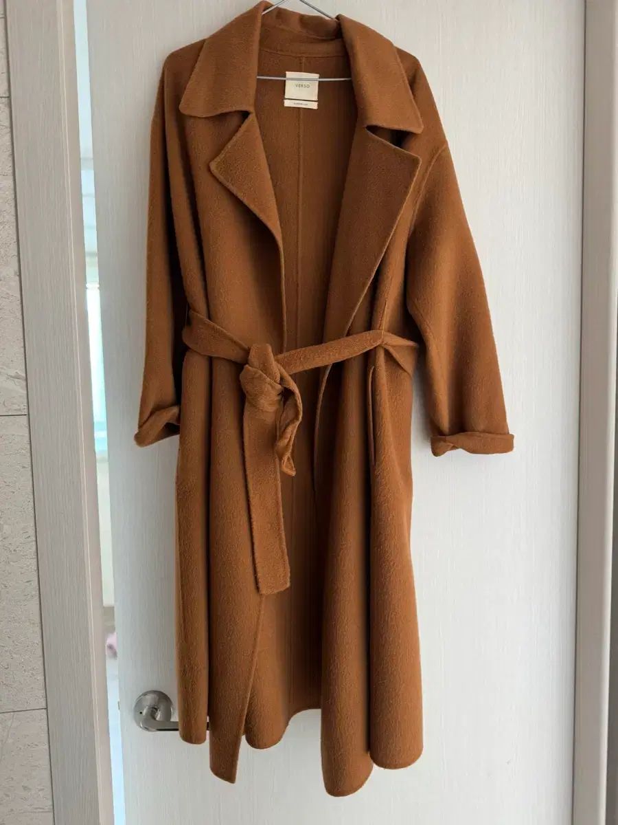 VERSO ハンドメイド ウール アルパカ ロング パーカ