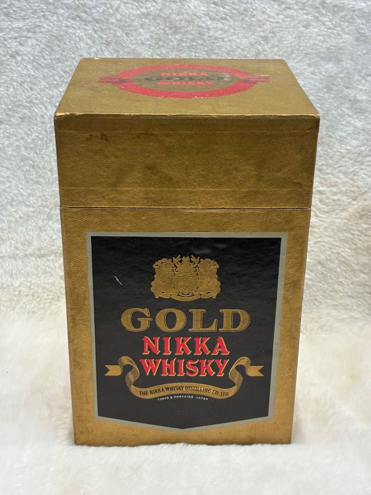 希少廃盤】ニッカ ゴールド 750ml 箱付き 完品 ビンテージウイスキー 